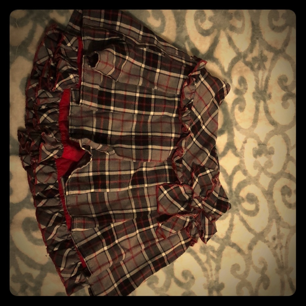 Cute plaid skirt